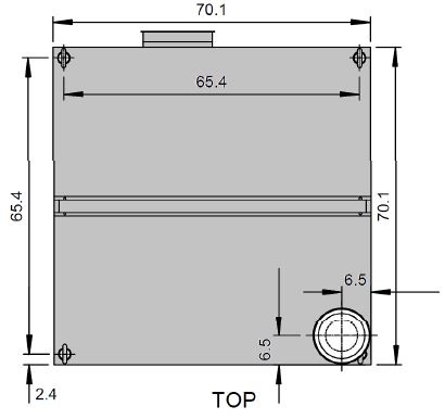 Gas Fired Double-Effect Chiller-Heaters CH-K50/CH-K60 top view